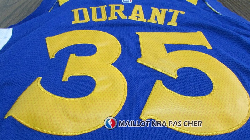 Maillot Enfant Golden State Warriors Durant 2017-18 35 Bleu